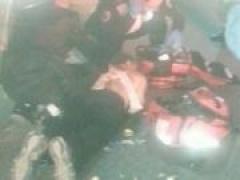 بالصور- إصابة 4 إسرائيليين في حادث طعن بكريات غات