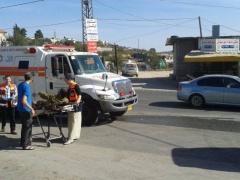 -بالصور والفيديو- اصابة فلسطيني بنيران الاحتلال و5 من جنوده بعملية دهس في بيت امر