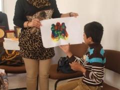 إبداع المعلم ينفذ مجموعة ورش تفريغ نفسي لامهات الاطفال ذوي الاعاقة الذهنية شمال الضفة الغربية