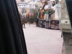 قوات الاحتلال تغلق مدخل بيت فجار جنوب بيت لحم