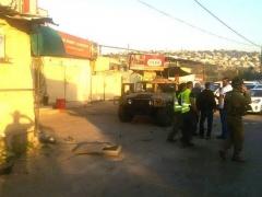 بالصور والفيديو- إصابة 4 جنود إسرائيليين على الأقل بعملية دهس قرب سلفيت