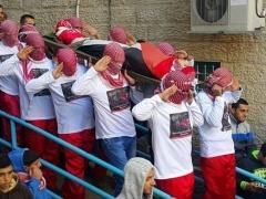 بالصور والفيديو - بيت لحم تشيّع جثمان شهيدها 