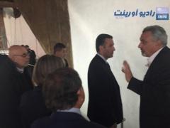 بالصور | وزير السياحة الاردني يتفقد اعمال الترميم في كنيسة المهد