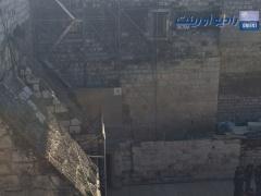 بالصور | وزير السياحة الاردني يتفقد اعمال الترميم في كنيسة المهد