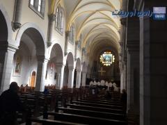 بالصور | وزير السياحة الاردني يتفقد اعمال الترميم في كنيسة المهد