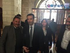 بالصور | وزير السياحة الاردني يتفقد اعمال الترميم في كنيسة المهد