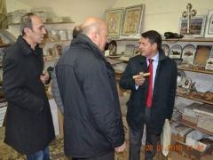 بالصـور- القنصل البرتغالي في فلسطين يزور بلدية بيت ساحور