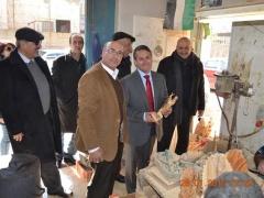 بالصـور- القنصل البرتغالي في فلسطين يزور بلدية بيت ساحور