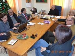 بالصـور- القنصل البرتغالي في فلسطين يزور بلدية بيت ساحور