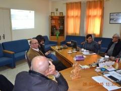 بالصـور- القنصل البرتغالي في فلسطين يزور بلدية بيت ساحور