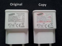 كيف تفرق بين الشاحن الأصلي والتقليد لتفادي الحريق؟