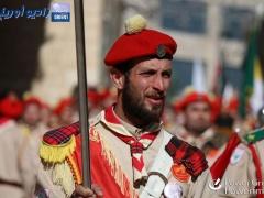 بالصور: احتفالات عيد الميلاد المجيد حسب التقويم الشرقي وسط مقاطعة شعبية