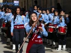 بالصور: احتفالات عيد الميلاد المجيد حسب التقويم الشرقي وسط مقاطعة شعبية