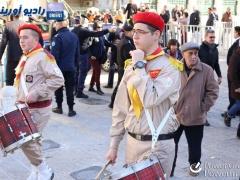 بالصور: احتفالات عيد الميلاد المجيد حسب التقويم الشرقي وسط مقاطعة شعبية