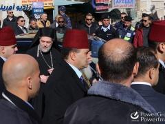 بالصور: احتفالات عيد الميلاد المجيد حسب التقويم الشرقي وسط مقاطعة شعبية