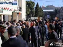 بالصور: احتفالات عيد الميلاد المجيد حسب التقويم الشرقي وسط مقاطعة شعبية