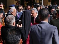 بالصور: احتفالات عيد الميلاد المجيد حسب التقويم الشرقي وسط مقاطعة شعبية