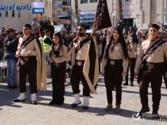 بالصور: احتفالات عيد الميلاد المجيد حسب التقويم الشرقي وسط مقاطعة شعبية