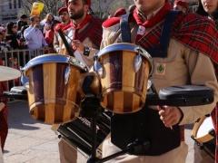 بالصور: احتفالات عيد الميلاد المجيد حسب التقويم الشرقي وسط مقاطعة شعبية