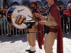 بالصور: احتفالات عيد الميلاد المجيد حسب التقويم الشرقي وسط مقاطعة شعبية