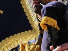 بالصور: احتفالات عيد الميلاد المجيد حسب التقويم الشرقي وسط مقاطعة شعبية