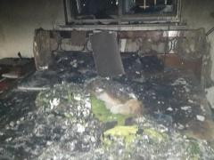 بالصور : سرقة واحراق منزل في بيت ساحور