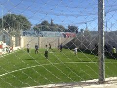 الاحتلال يهدم السور الفاصل مقبرة مسجد بلال بن رباح وحديقة مركز لاجئ