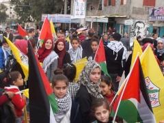 حركة فتح في محافظة بيت لحم تنظم مهرجانا جماهيريا حاشدا في ذكرى انطلاقتها السنوية