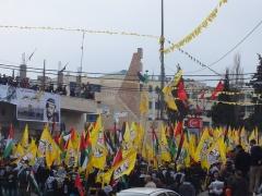 حركة فتح في محافظة بيت لحم تنظم مهرجانا جماهيريا حاشدا في ذكرى انطلاقتها السنوية