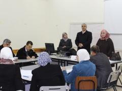 مديرة  التربية والتعليم تفتتح ورشة تقويم المنهاج