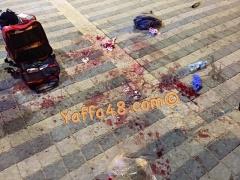 صور وفيديو - مقتل إسرائيلي وإصابة 10 في عملية طعن بيافا واستشهاد المنفذ