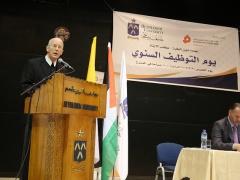 بالصــور- جامعة بيت لحم تنظم يوم الارشاد الوظيفي السنوي