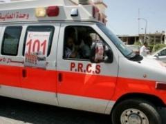 اصابة مواطنين بجراح في حادث سير