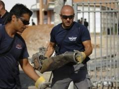 صاروخ من غزة يسقط في 