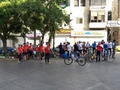 صور..انطلاق ماراثون الدراجات الهوائية 