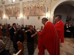 جامعة بيت لحم تحيي ذكرى المؤسس دي لاسال وتكرم موظفيها