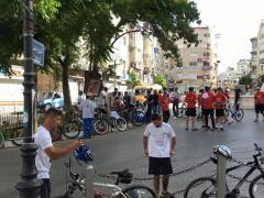 صور..انطلاق ماراثون الدراجات الهوائية 