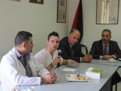 وفد بلجيكي يزور جمعية بيت لحم العربية للتأهيل بهدف تطوير العلاقات والخدمات الطبية والتمريضية