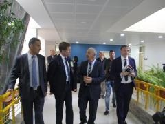 وفد بلجيكي يزور جمعية بيت لحم العربية للتأهيل بهدف تطوير العلاقات والخدمات الطبية والتمريضية