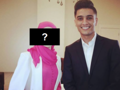 صور| هل خطب محمد عساف هذه الفتاة المحجبة؟!
