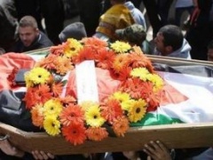 تشييع جثمان الشهيد حامد في سلواد