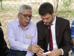 التربية تطلق العام الدراسي بشكل استثنائي في مدرسة الخان الأحمر