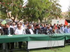 التربية تطلق العام الدراسي بشكل استثنائي في مدرسة الخان الأحمر