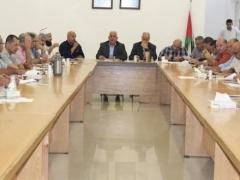 محافظ بيت لحم يترأس المجلس التنفيذي الدوري ويناقش العديد من القضايا الهامة