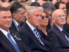 (بالفيديو والصور) مشاركة الرئيس بجنازة بيريز