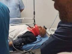 (بالصور) إصابتان من بينها مسؤول رفيع في السلطة بحادث سير شمال البيرة