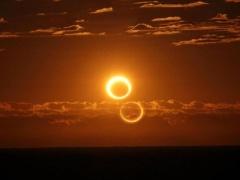 شاهد بالصور- الكسوف الجزئي للشمس في السعودية والدول العربية