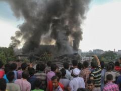 10 قتلى على الأقل بحريق داخل مصنع في بنغلادش