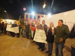 وقفة جماهيرية تضامنية مع الشعب المصري وتنديدا بالجريمة البشعة ضد الكاتدرائية المرقصية في القاهرة