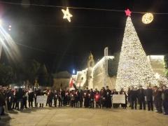 وقفة جماهيرية تضامنية مع الشعب المصري وتنديدا بالجريمة البشعة ضد الكاتدرائية المرقصية في القاهرة